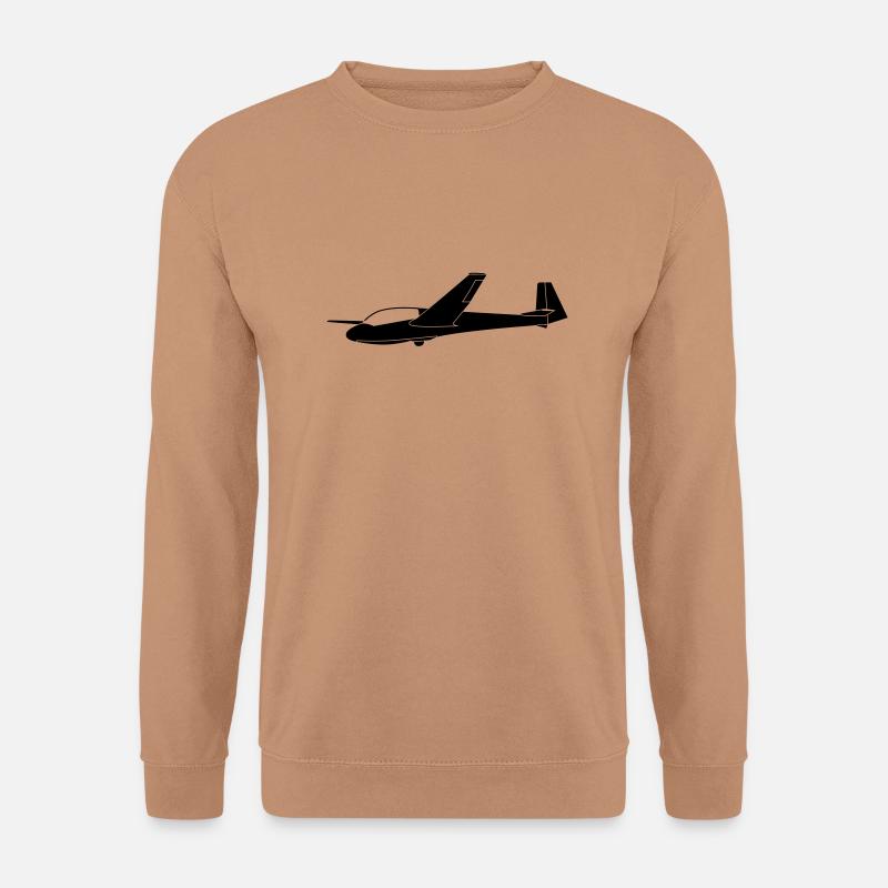 ASK13 Segelflugzeug - Unisex Pullover - Mocca