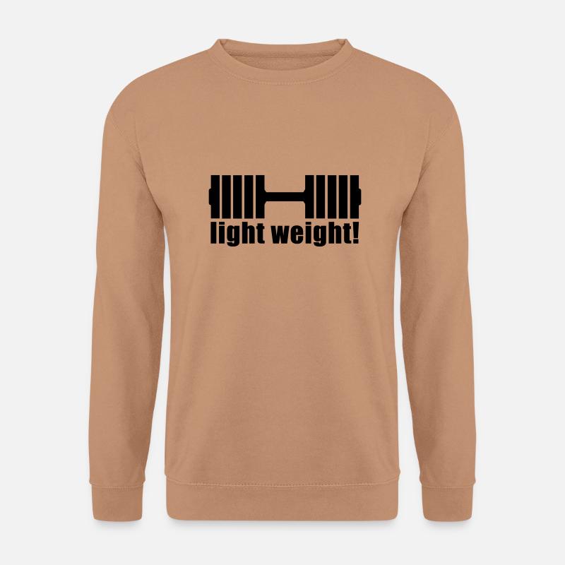 light_wheight_f1 - Unisex Pullover - Mocca