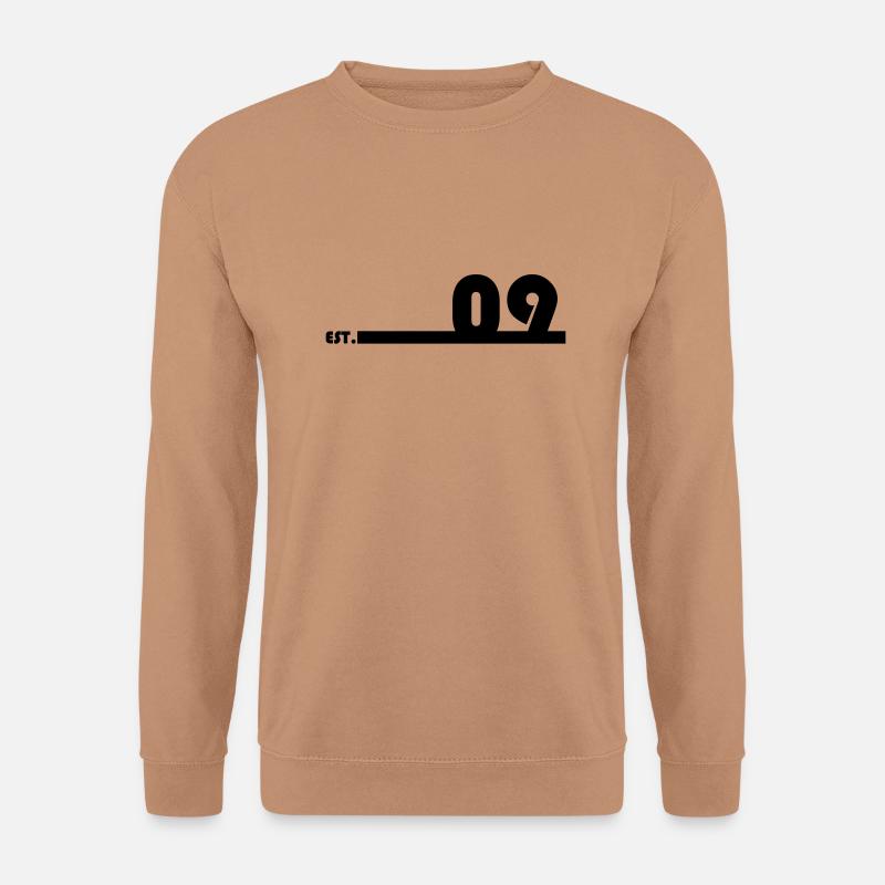 09_Black_Bauhaus93 - Unisex Pullover - Mocca