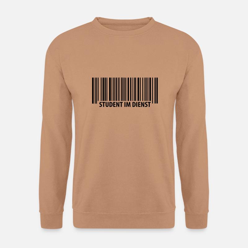 Student im Dienst - Unisex Pullover - Mocca