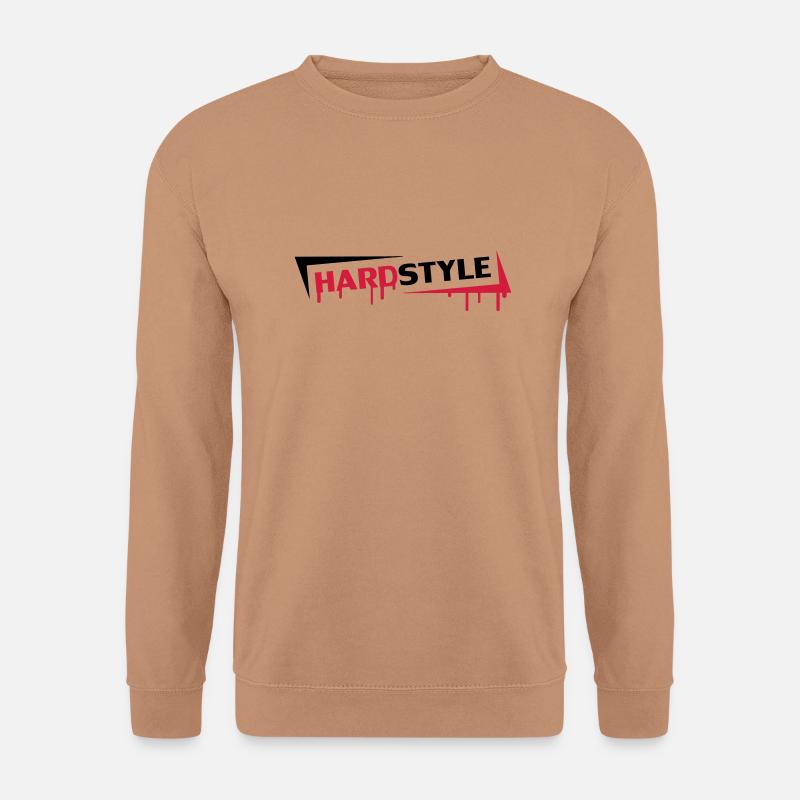 Hardstyle Graffiti - Unisex Pullover - Mocca