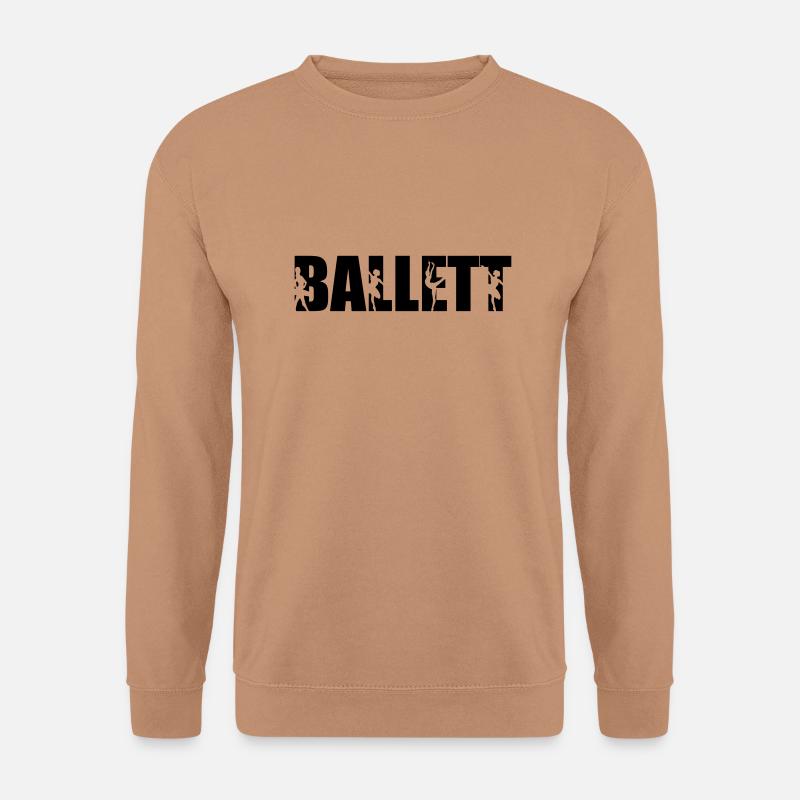 (ballett) - Unisex Pullover - Mocca