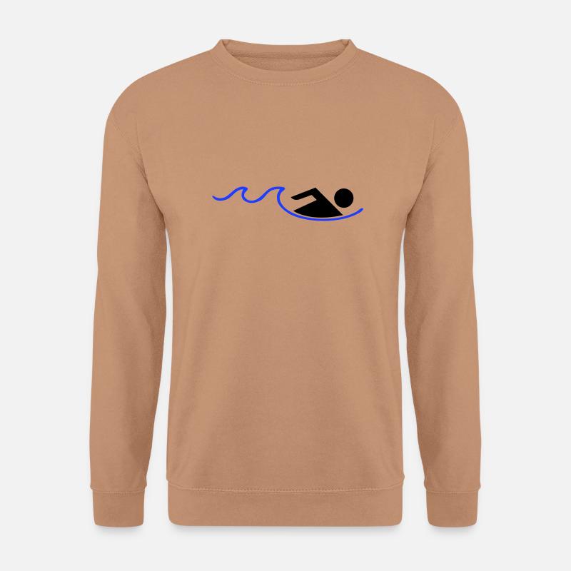 schwimmerin - Unisex Pullover - Mocca