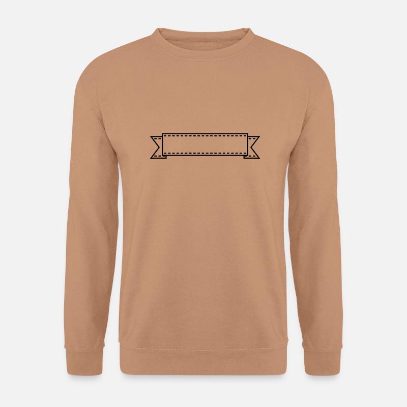 banner / Band (1c) - Unisex Pullover - Mocca