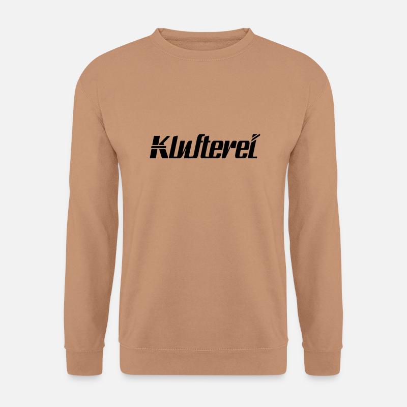 Klufterei Logo - Unisex Pullover - Mocca