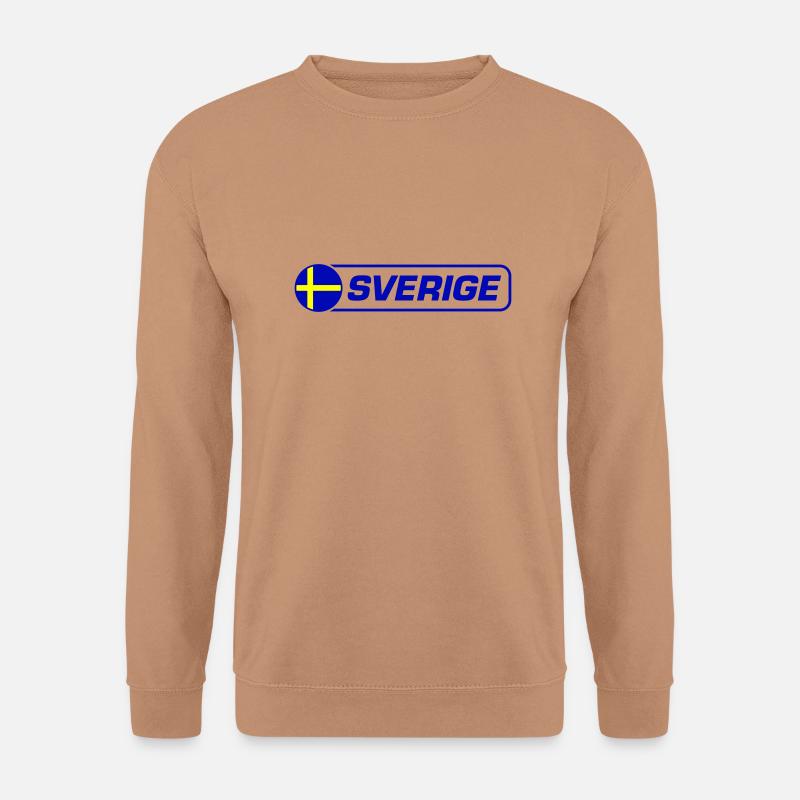Schweden Flagge Sverige - Unisex Pullover - Mocca