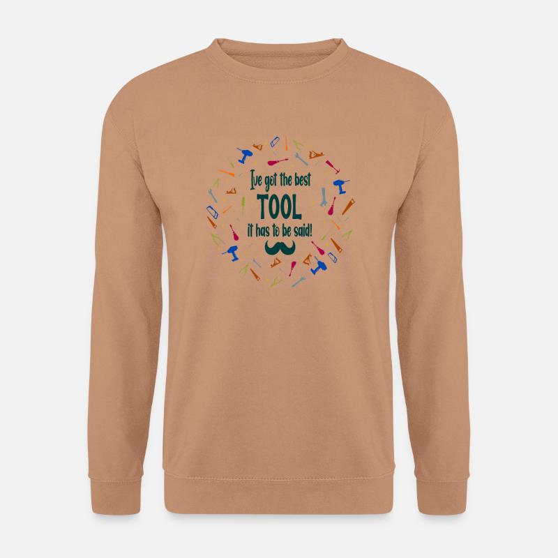 Builders Toolbox "I've Got the Best Tool" (W2) - Unisex Sweatshirt - mocha
