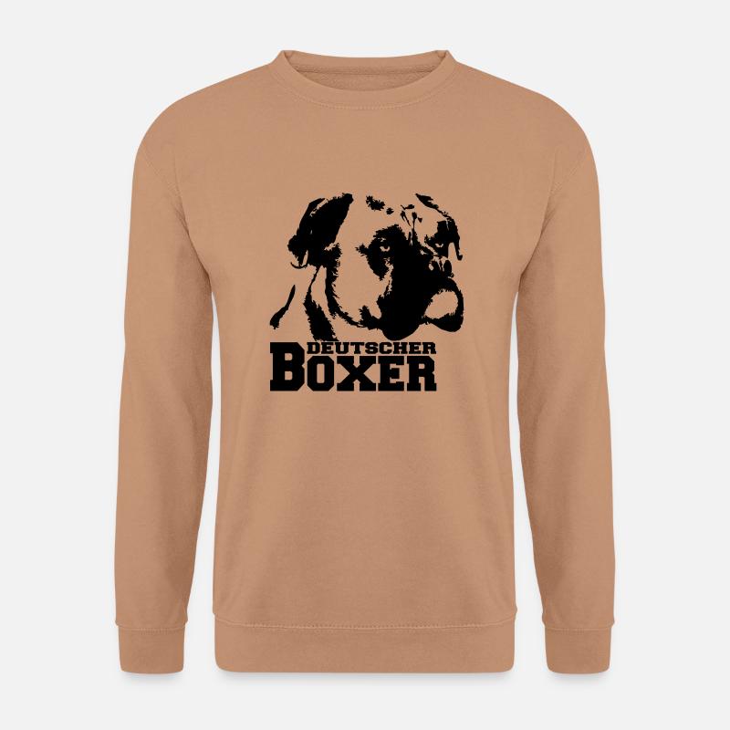 Deutscher Boxer - Unisex Pullover - Mocca