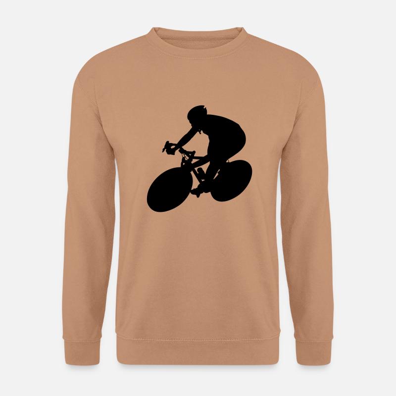 Cycling male de - Unisex Pullover - Mocca
