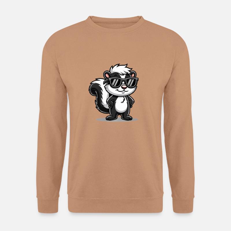 Skunk Comic - Unisex Sweatshirt - mocha