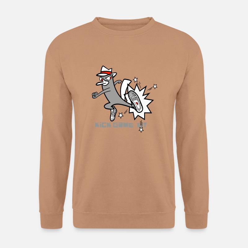Kick Game Lit – Urban Sneaker Style - Unisex Sweatshirt - mocha