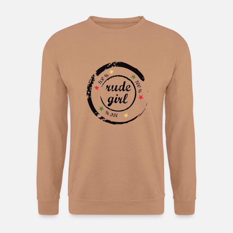 rudegirl - Unisex Pullover - Mocca