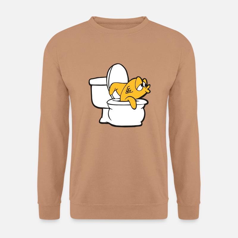 Fish - Unisex Pullover - Mocca