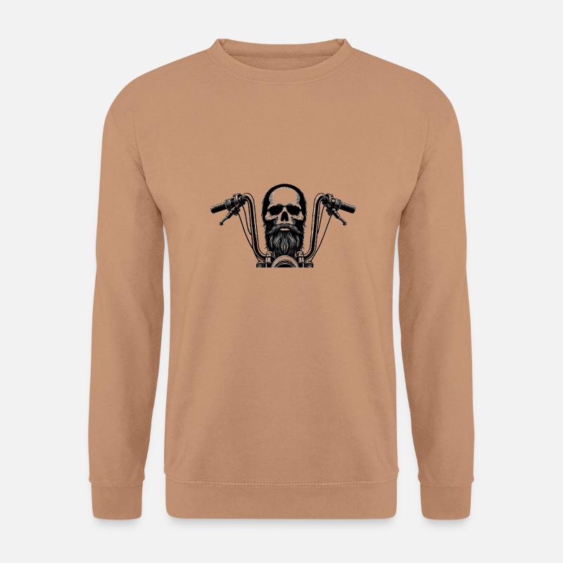 Apehanger Skull Rider - Unisex Pullover - Mocca