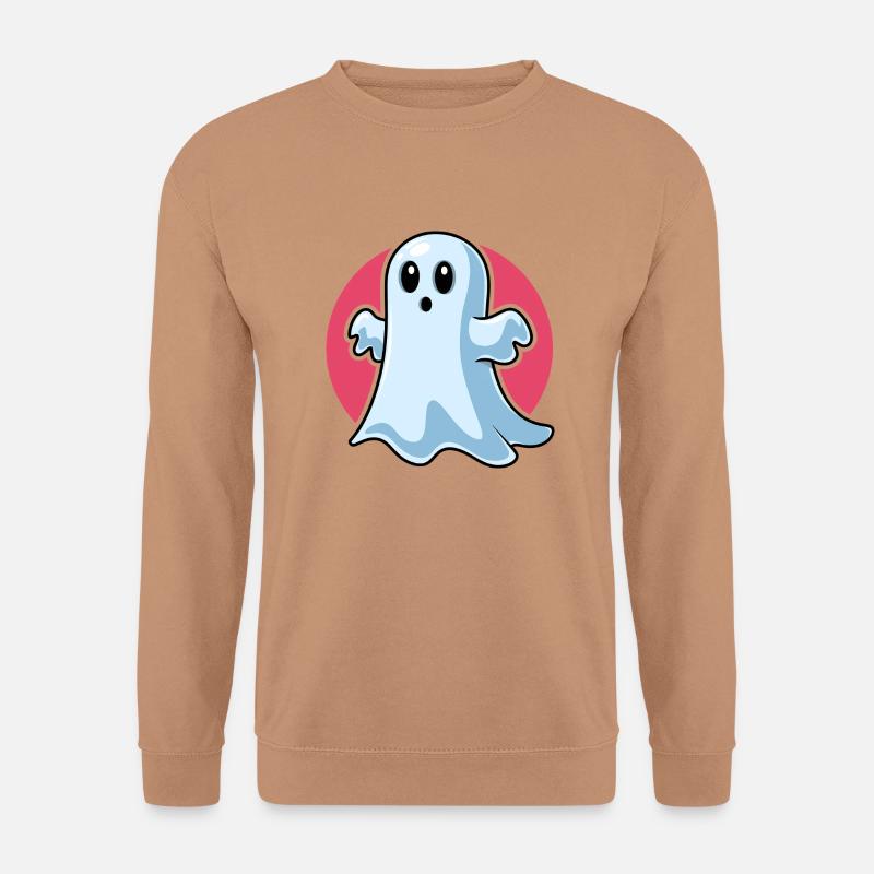 Gruseliger süßer Geist - Unisex Pullover - Mocca