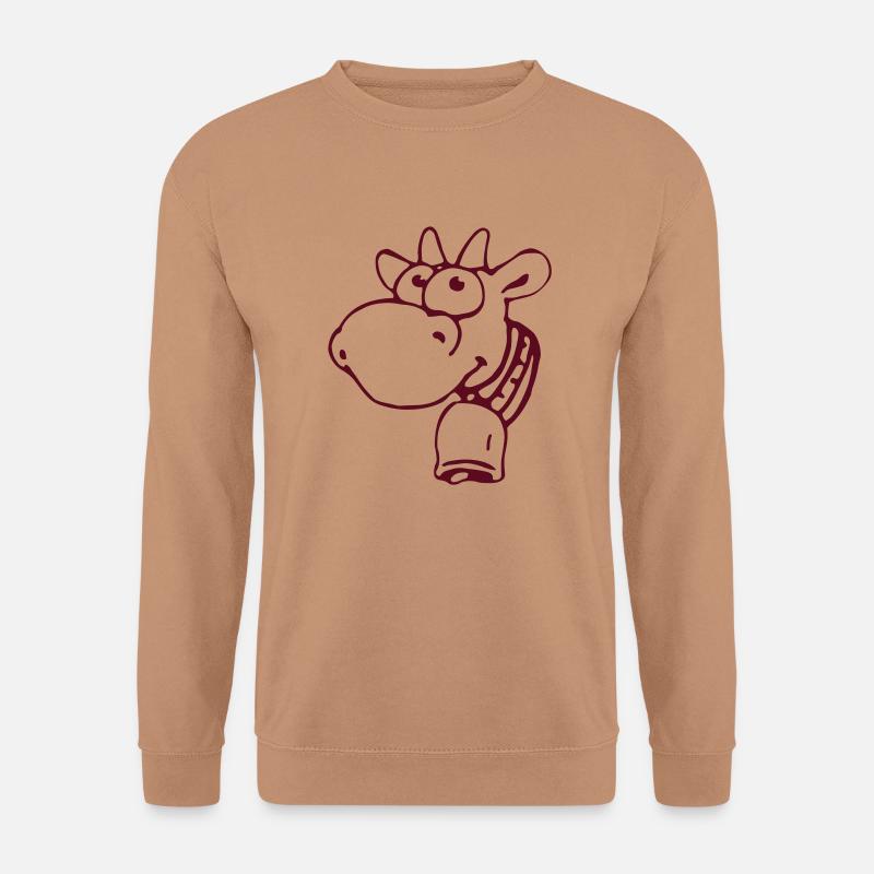 Kuh - Unisex Pullover - Mocca