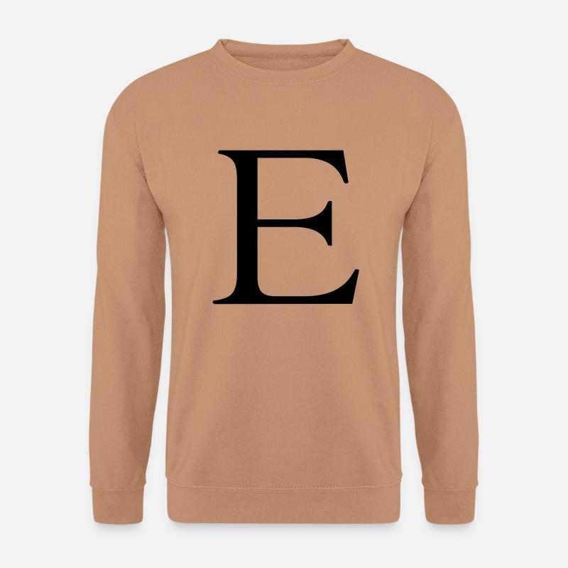 e - Unisex Pullover - Mocca