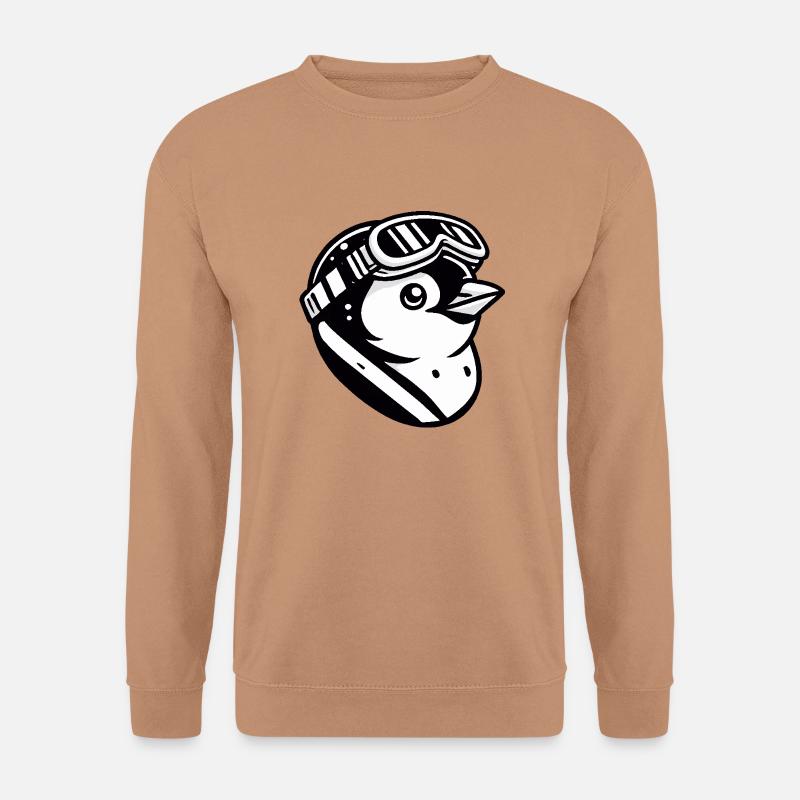 Pinguinkopf - Unisex Pullover - Mocca
