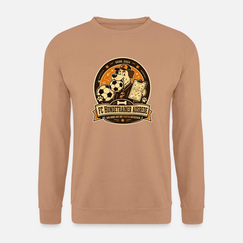 FC Hundetrainer Ausrede - Unisex Pullover - Mocca