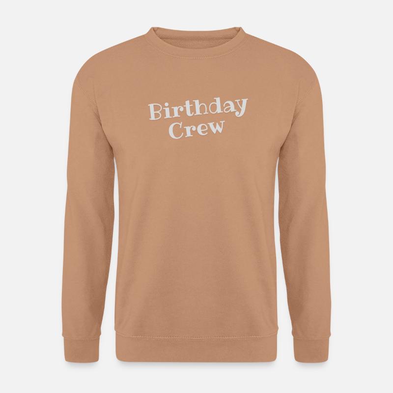 Birthday Crew - Unisex Pullover - Mocca