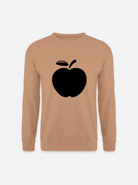 apple__1f1 - Unisex Pullover - Mocca