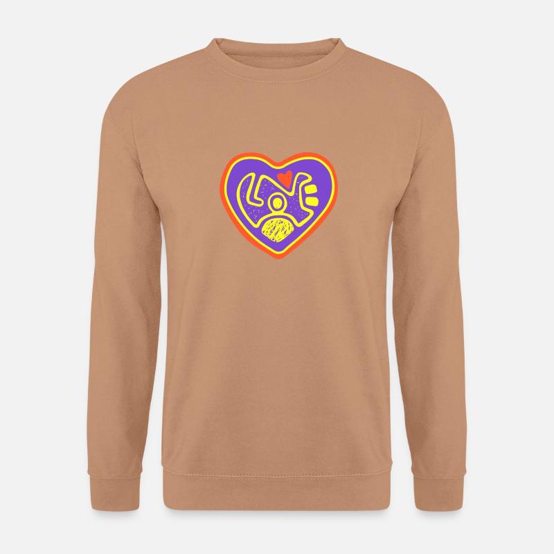 Loving the nature - Unisex Pullover - Mocca