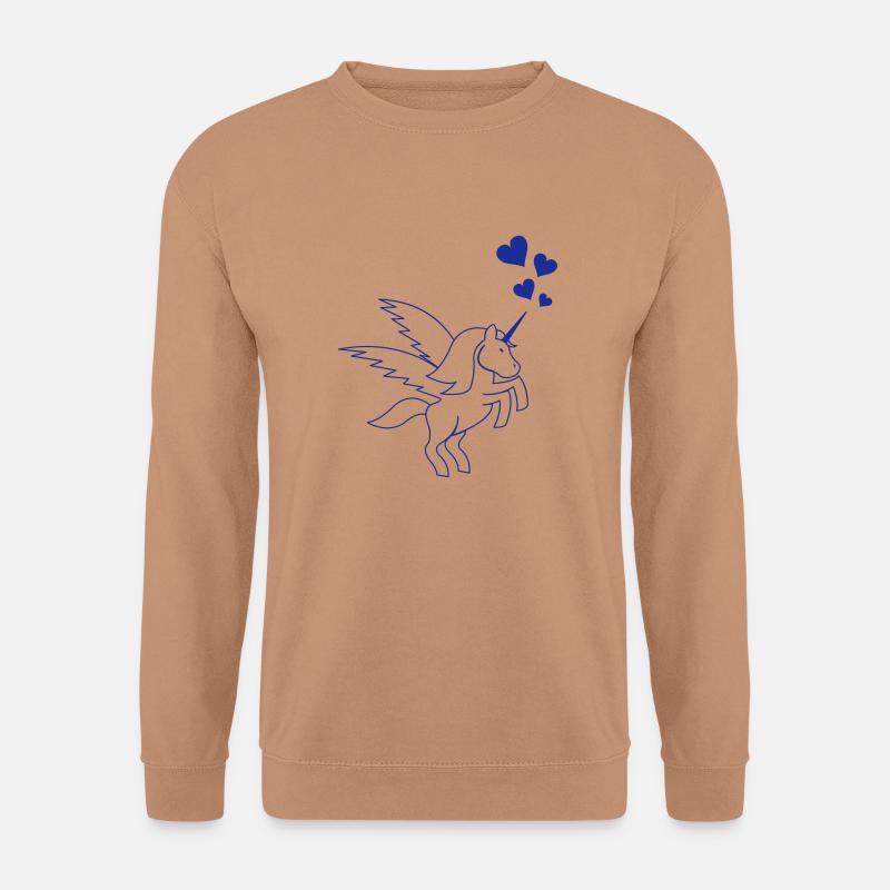 unicorn - Unisex Pullover - Mocca