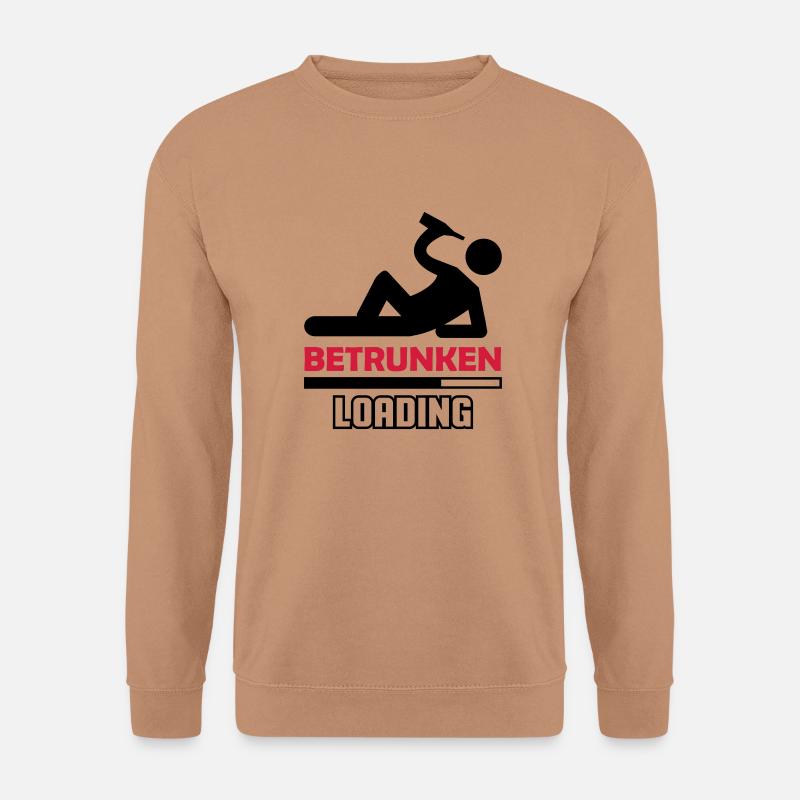 betrunken_02 - Unisex Pullover - Mocca