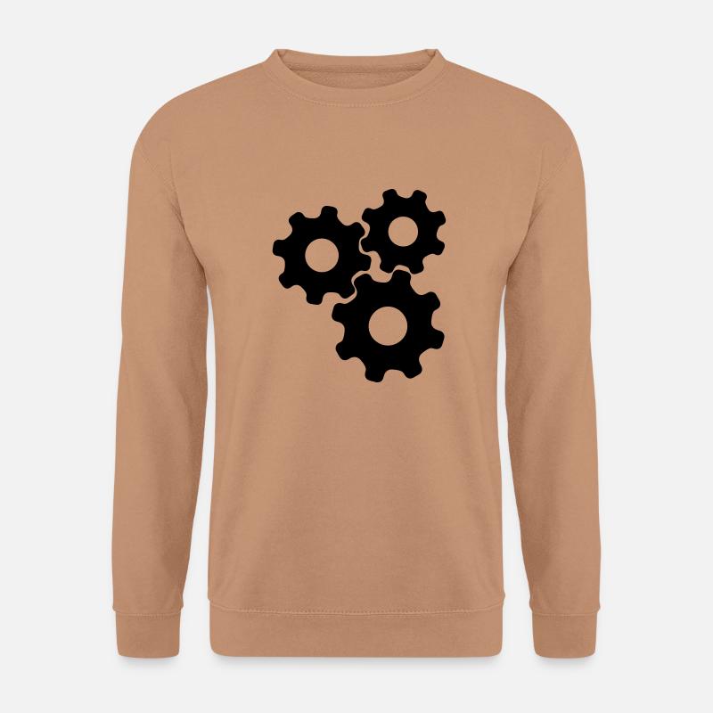 Gears - Unisex Pullover - Mocca