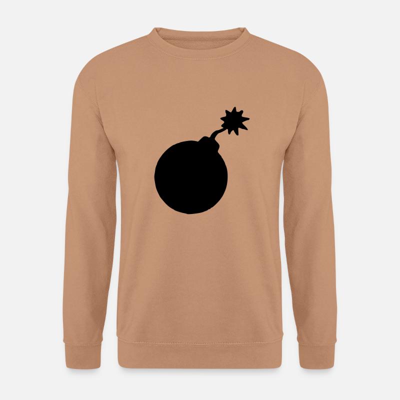 Bombe by www.codeshirt24.de - Unisex Pullover - Mocca