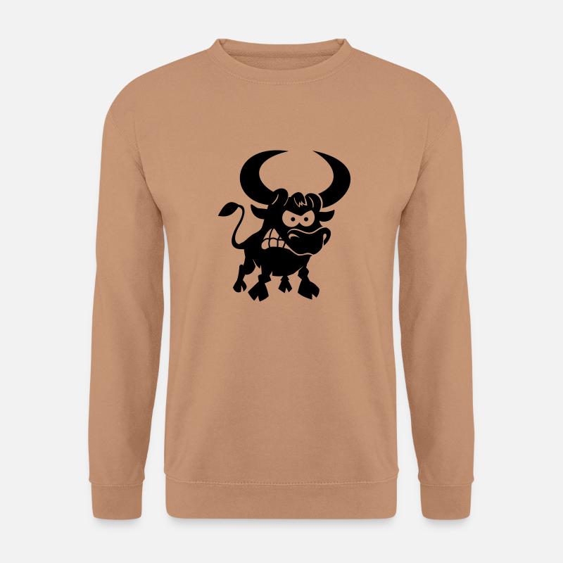 vl087a_stier_1c - Unisex Pullover - Mocca