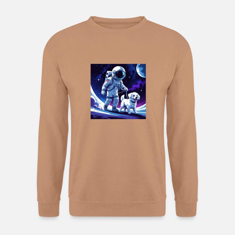 Moonwalk - Unisex Pullover - Mocca