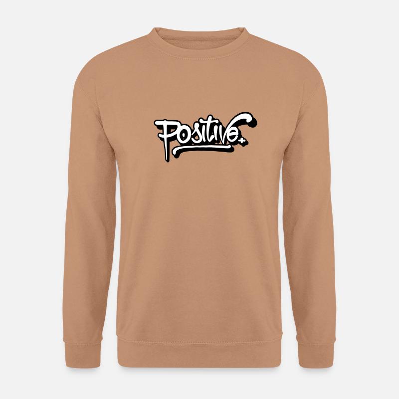 Positive! - Unisex Pullover - Mocca