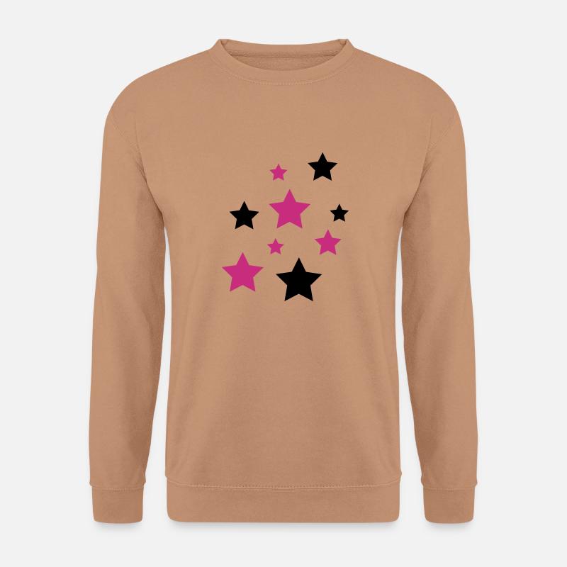 Star, les étoiles - Sweat-shirt Unisexe - moka