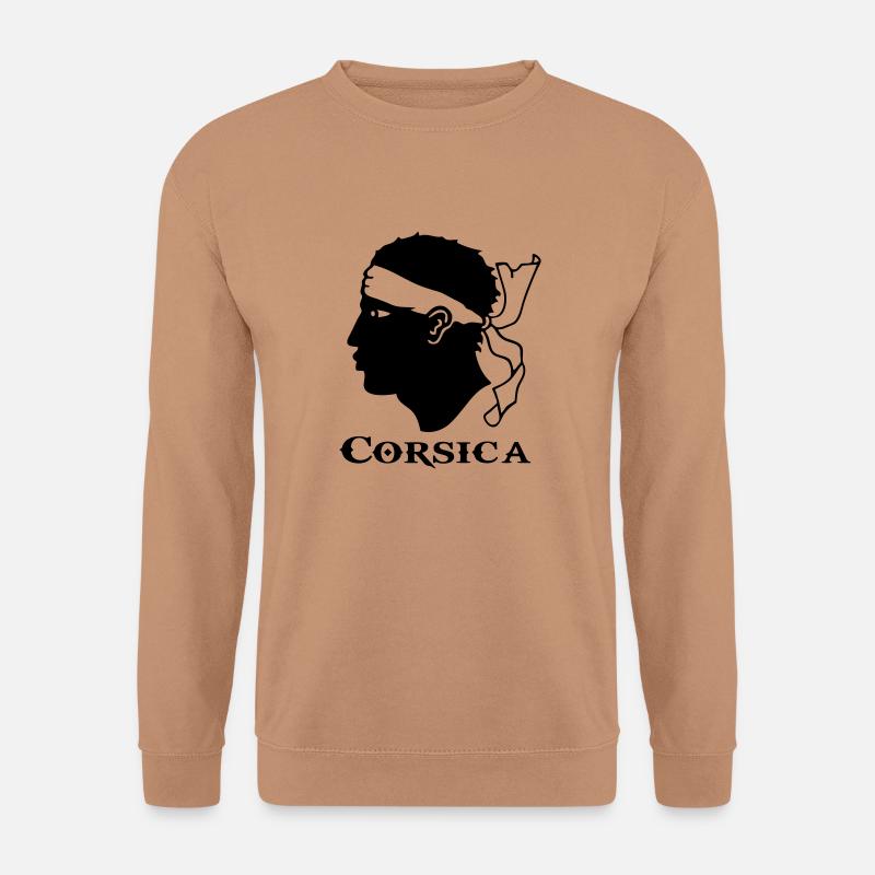 corsica Korsika - Unisex Pullover - Mocca