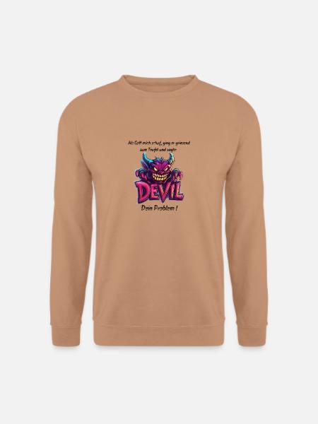 Teuflisch Rebellisch - Unisex Pullover - Mocca