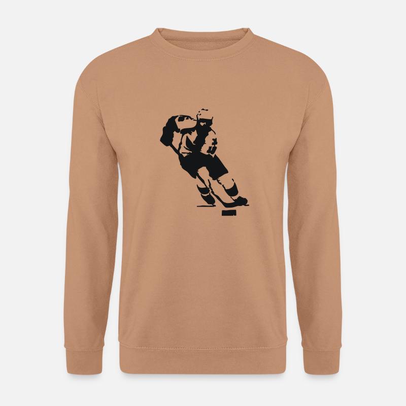 hockey_02 - Unisex Pullover - Mocca