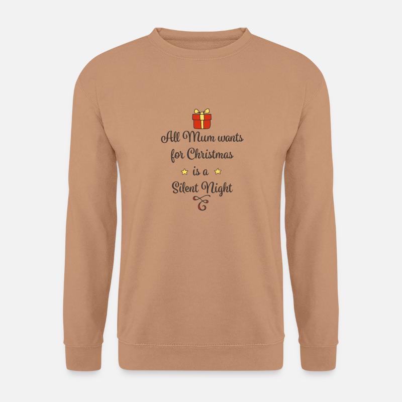 Baby Weihnachten - Unisex Pullover - Mocca