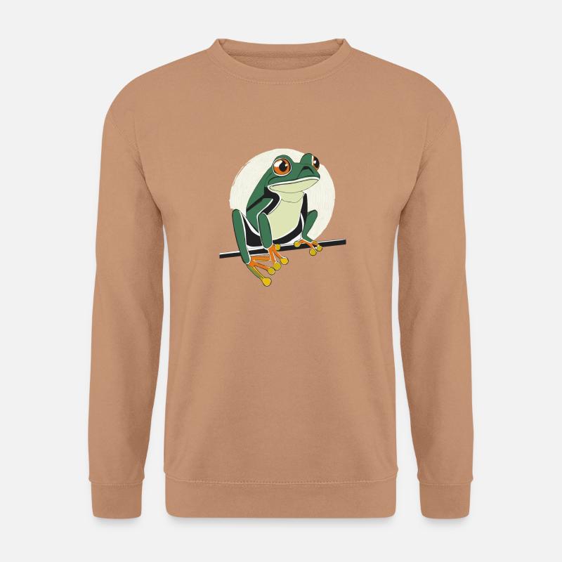 Frosch - Unisex Pullover - Mocca