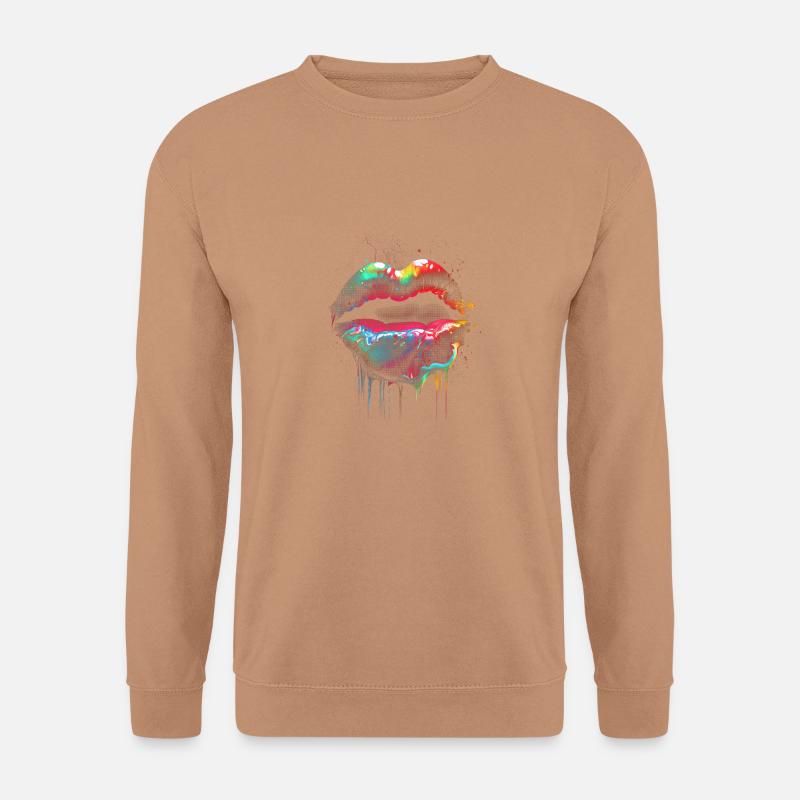 Kiss - Unisex Pullover - Mocca
