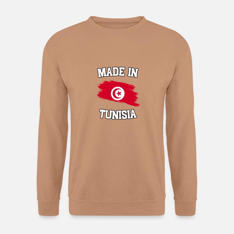Made in Tunisia - Unisex Pullover - Mocca