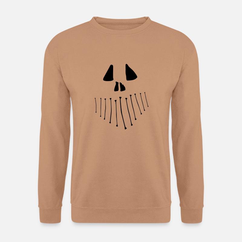 Skull - Unisex Pullover - Mocca