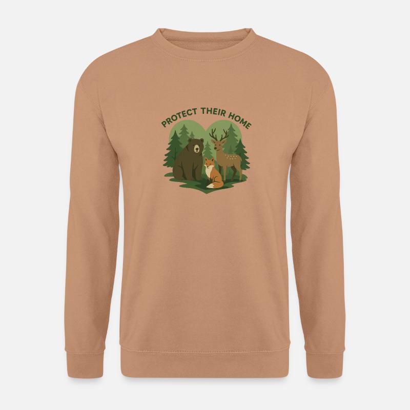 Protect Their Home - Unisex Pullover - Mocca