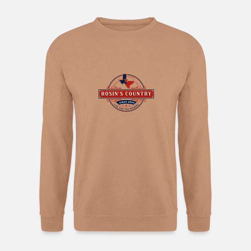 Rosin‘s Country - Unisex Pullover - Mocca