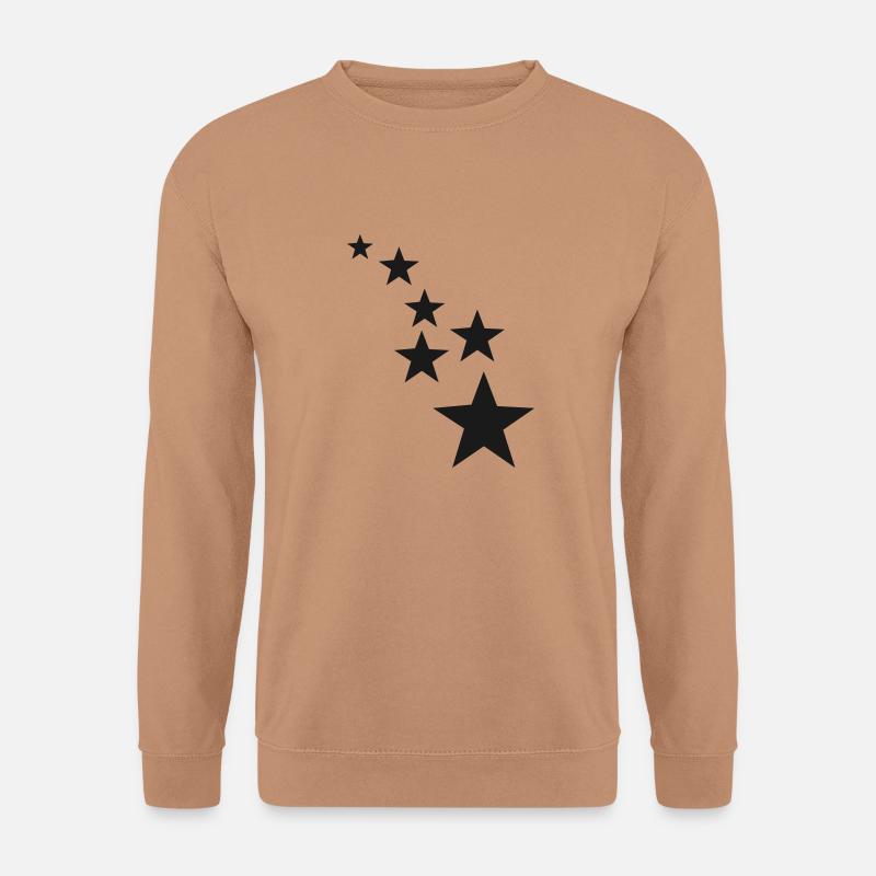 Stars - Unisex Pullover - Mocca