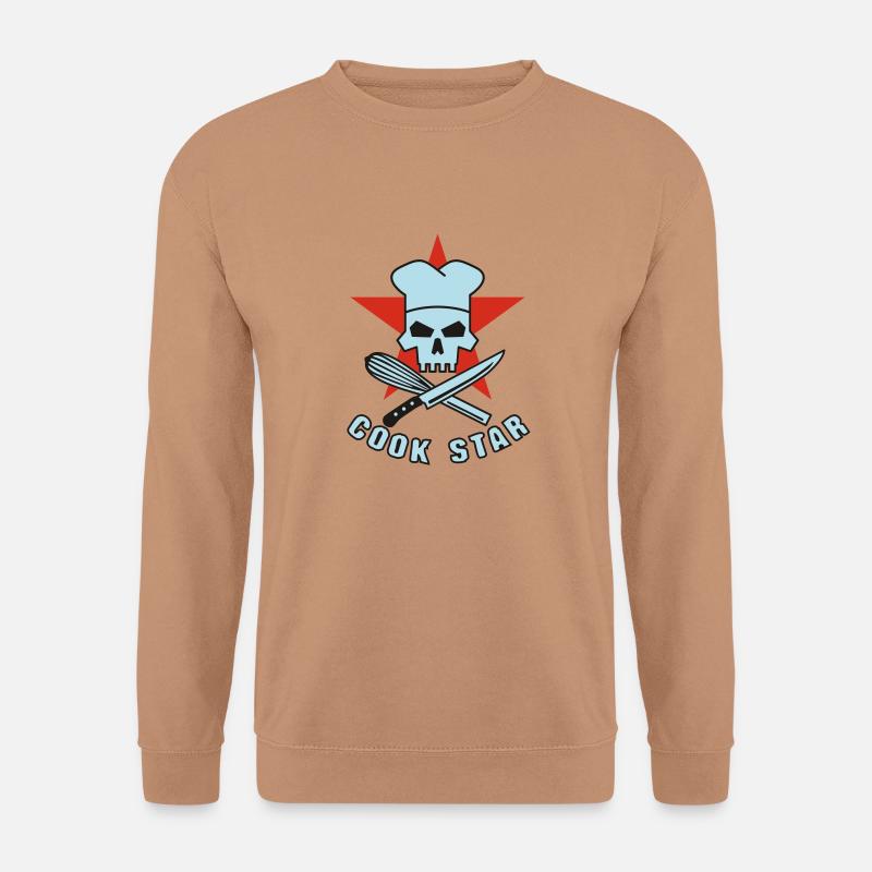 cook_star_2 - Unisex Pullover - Mocca