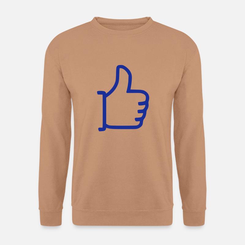 Comme - pouces vers le haut - Sweat-shirt Unisexe - moka