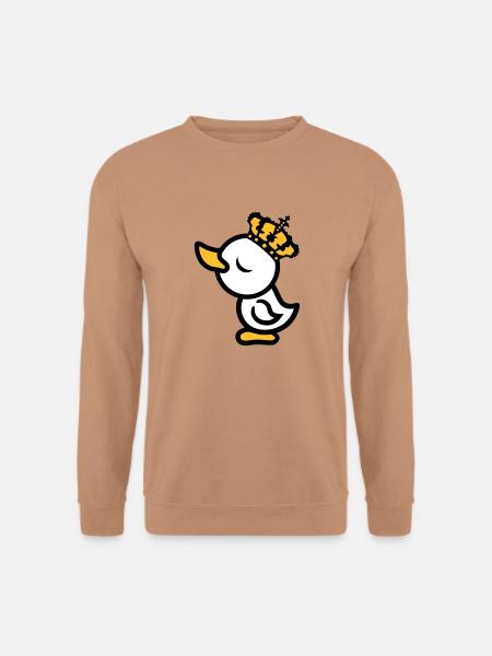 Eitel Koenig Koenigin Princesse Couronne De Chick Arrog - Sweat-shirt Unisexe - moka