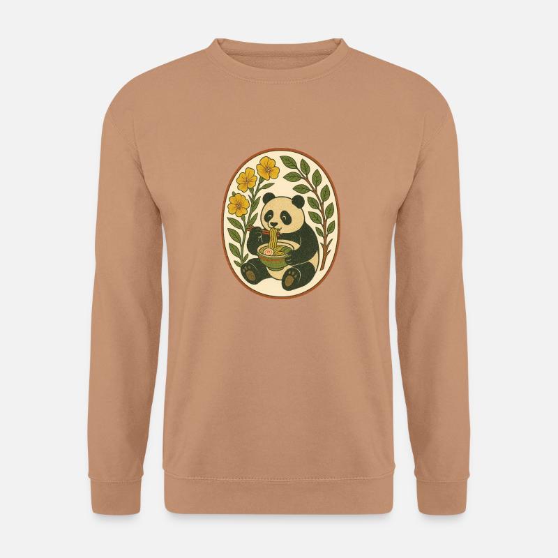 Ramen Panda - Unisex Sweatshirt - mocha