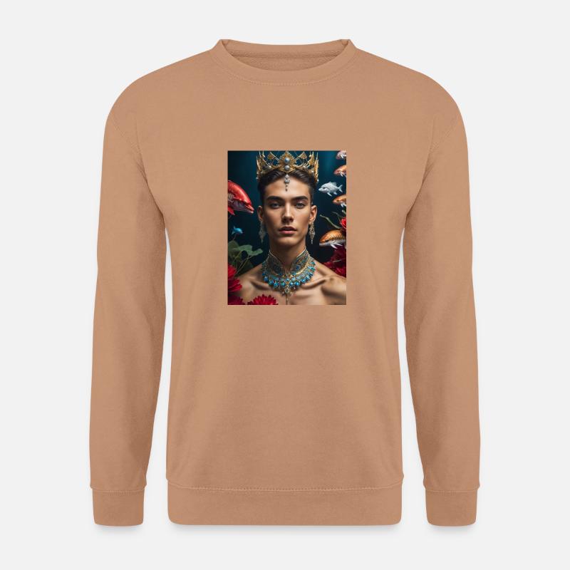 Lord of the ocean - Unisex Pullover - Mocca
